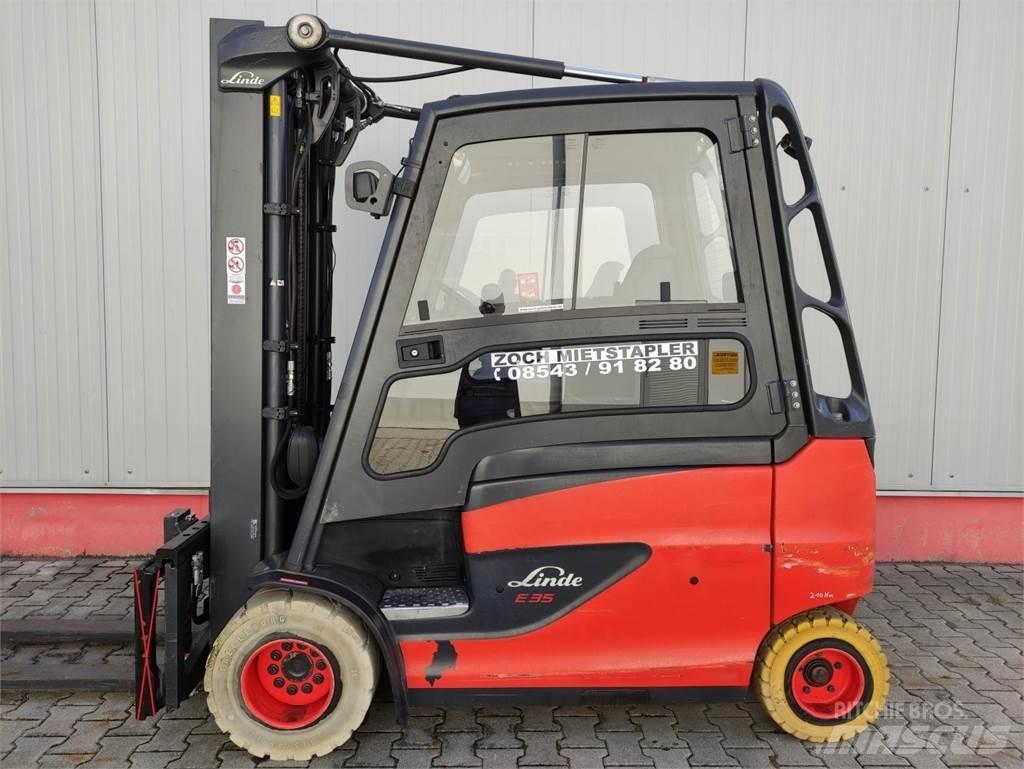 Linde E35HL-01-387 Електрически вилични кари-повдигачи