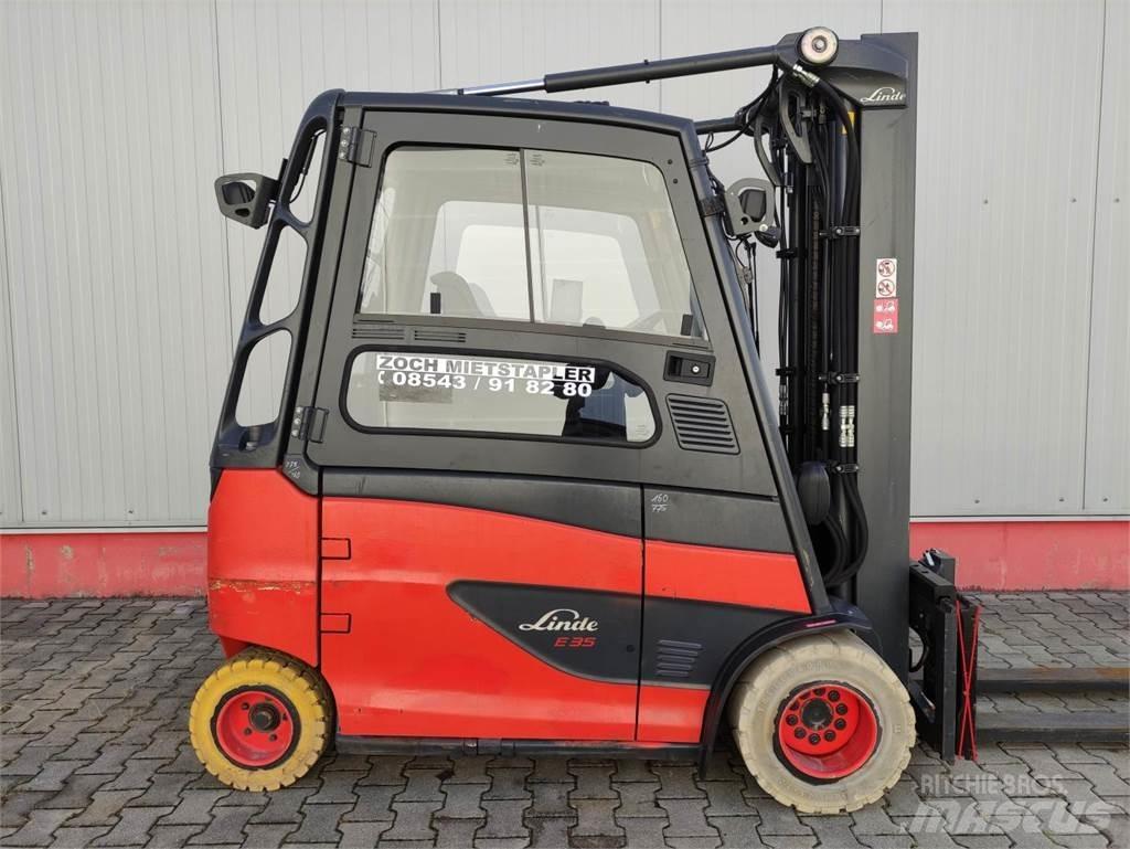 Linde E35HL-01-387 Електрически вилични кари-повдигачи
