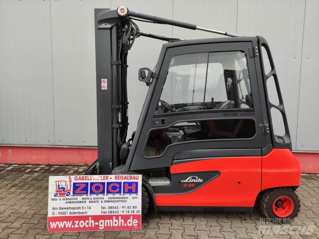 Linde E35L-01-387 Електрически вилични кари-повдигачи
