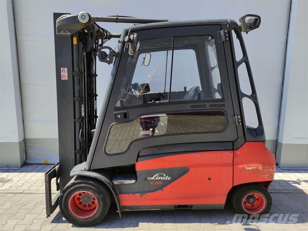 Linde E35L-01-387 Електрически вилични кари-повдигачи