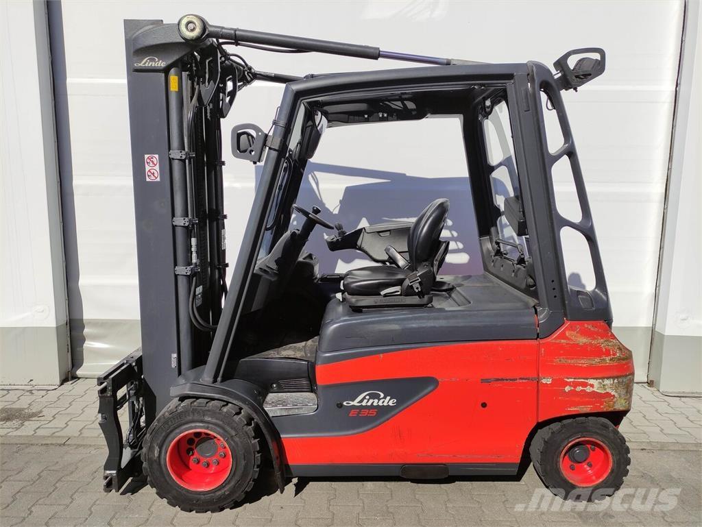 Linde E35L-01-387 Електрически вилични кари-повдигачи