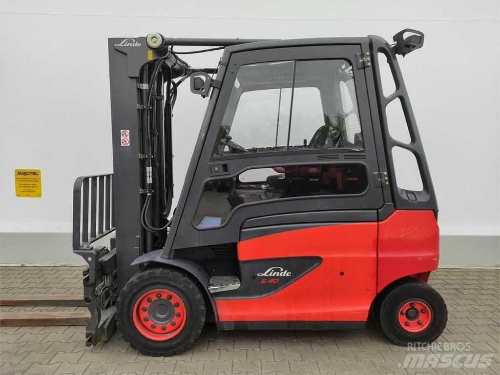 Linde E40H-01/600-388 Електрически вилични кари-повдигачи