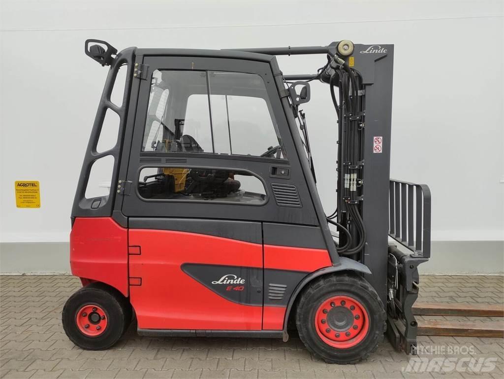 Linde E40H-01/600-388 Електрически вилични кари-повдигачи