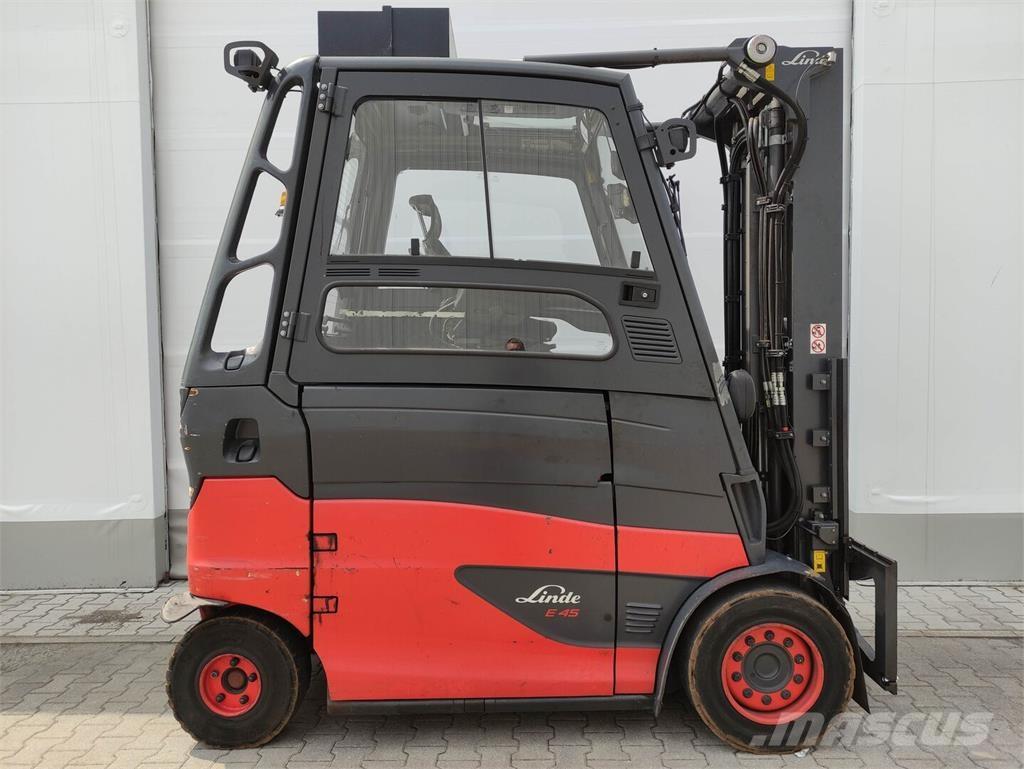 Linde E45HL-01-/600-388 Електрически вилични кари-повдигачи