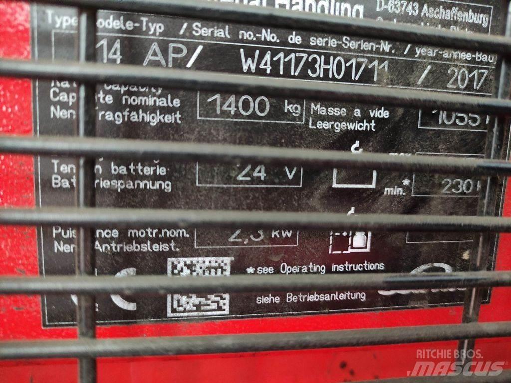 Linde L14APi Колички високоповдигачи с теглич