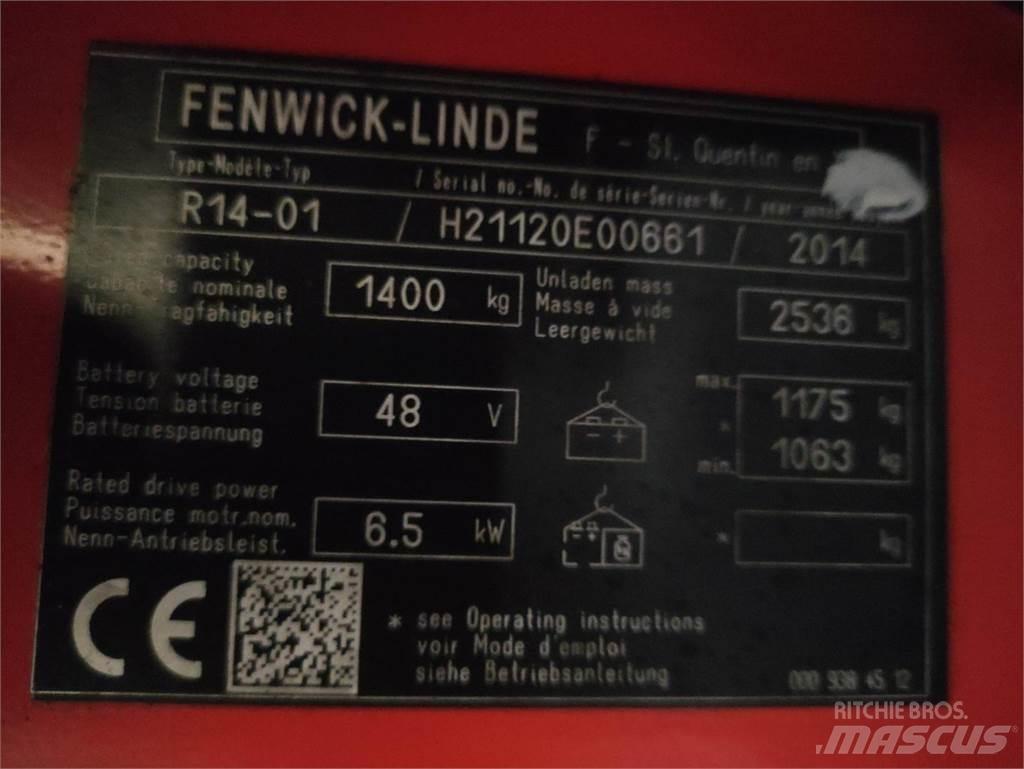 Linde R14-01-1120 Ретрак/ Високоповдигач с изместване на вилката напред