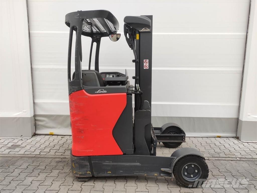 Linde R14G-01-1120 Ретрак/ Високоповдигач с изместване на вилката напред