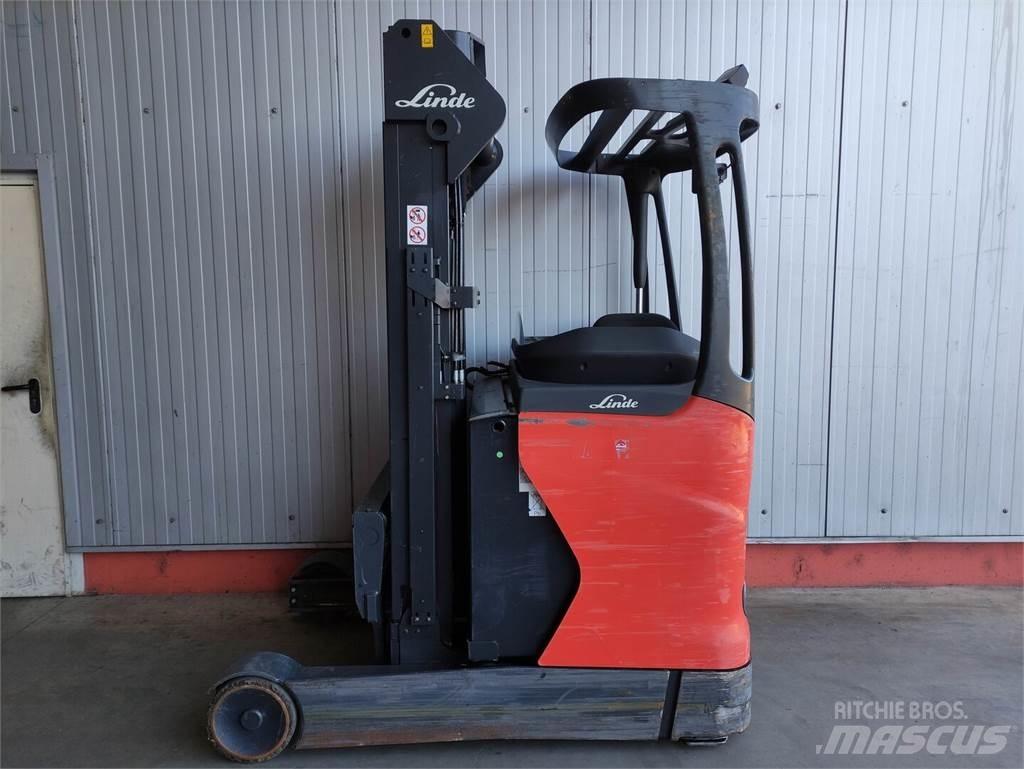 Linde R16N-01-112 Ретрак/ Високоповдигач с изместване на вилката напред
