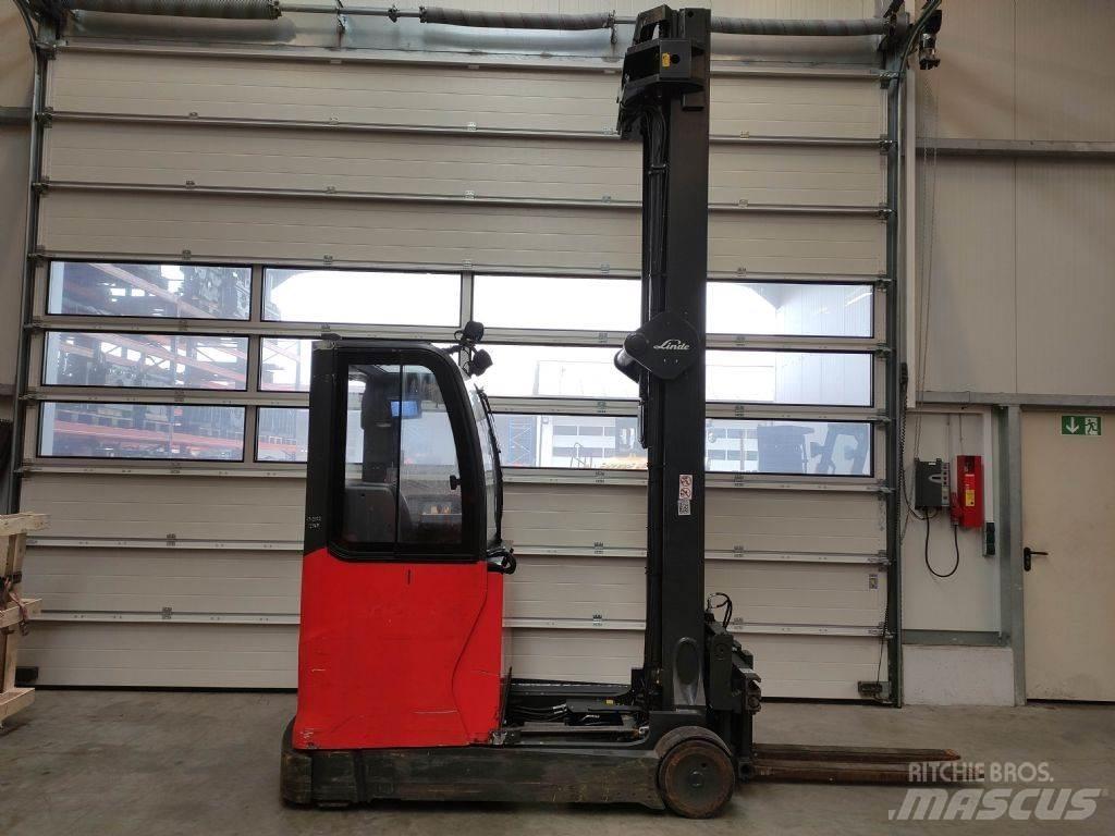 Linde R20HD-01-1120 Ретрак/ Високоповдигач с изместване на вилката напред