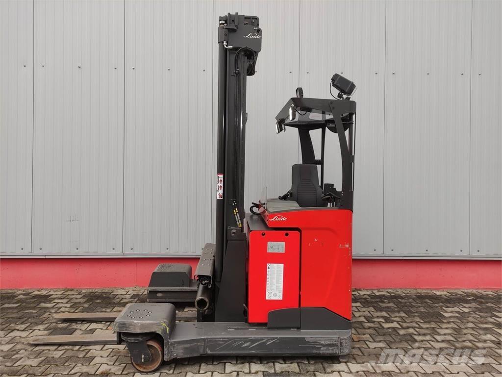 Linde R25F (UFW250TFVRF635) Ретрак/ Високоповдигач с изместване на вилката напред