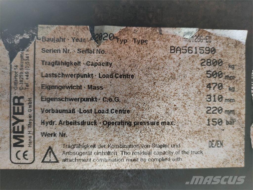 Meyer 3-0128G-EU Стяги за бали