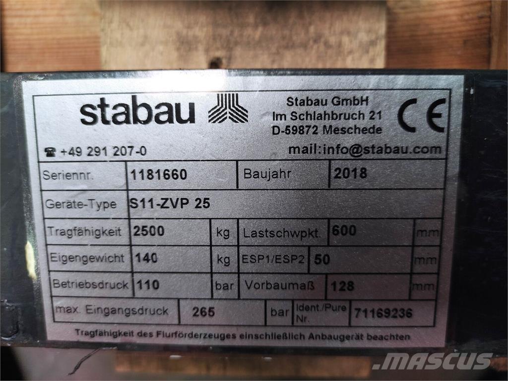 Stabau S11-ZVP25 Обработка на материали - други