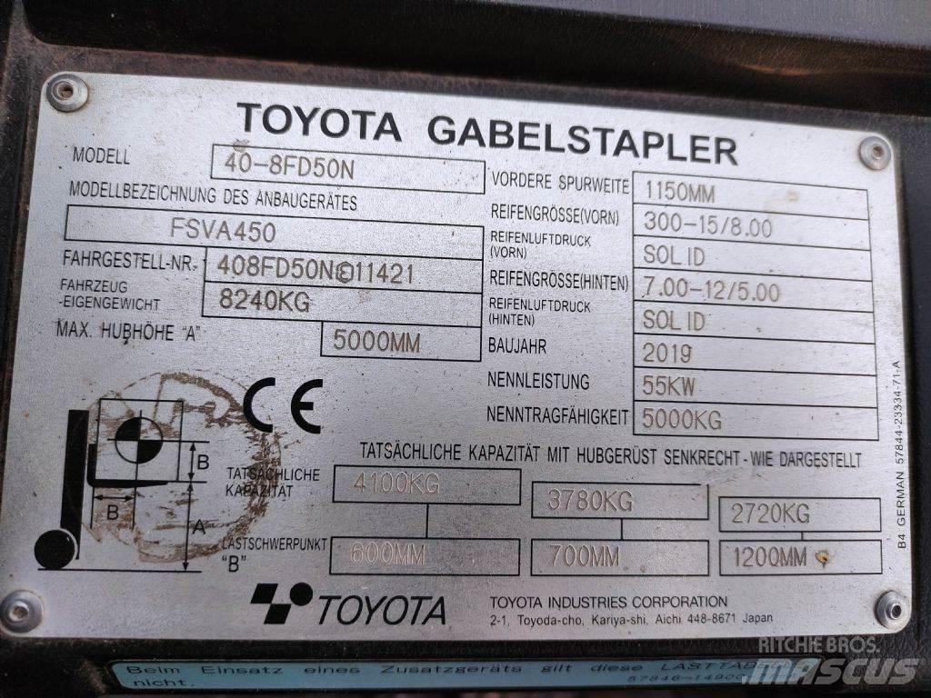 Toyota 40-8FD50N Дизелови камиони