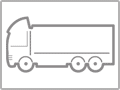 International 4300 SBA, 2018, Box body trucks